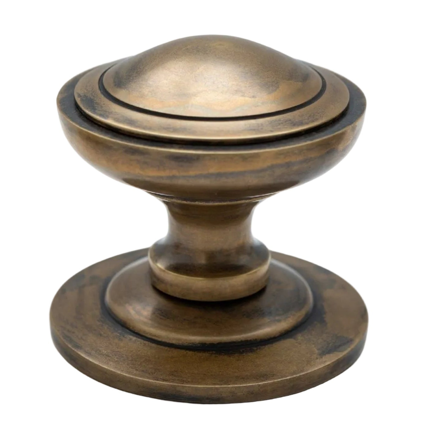 Solid Brass Centre Door Knob - 76mm - Brass bee