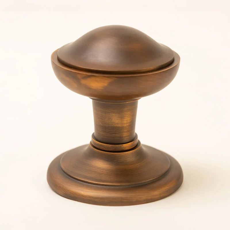 Imperial Dome Solid Brass Centre Door Knob