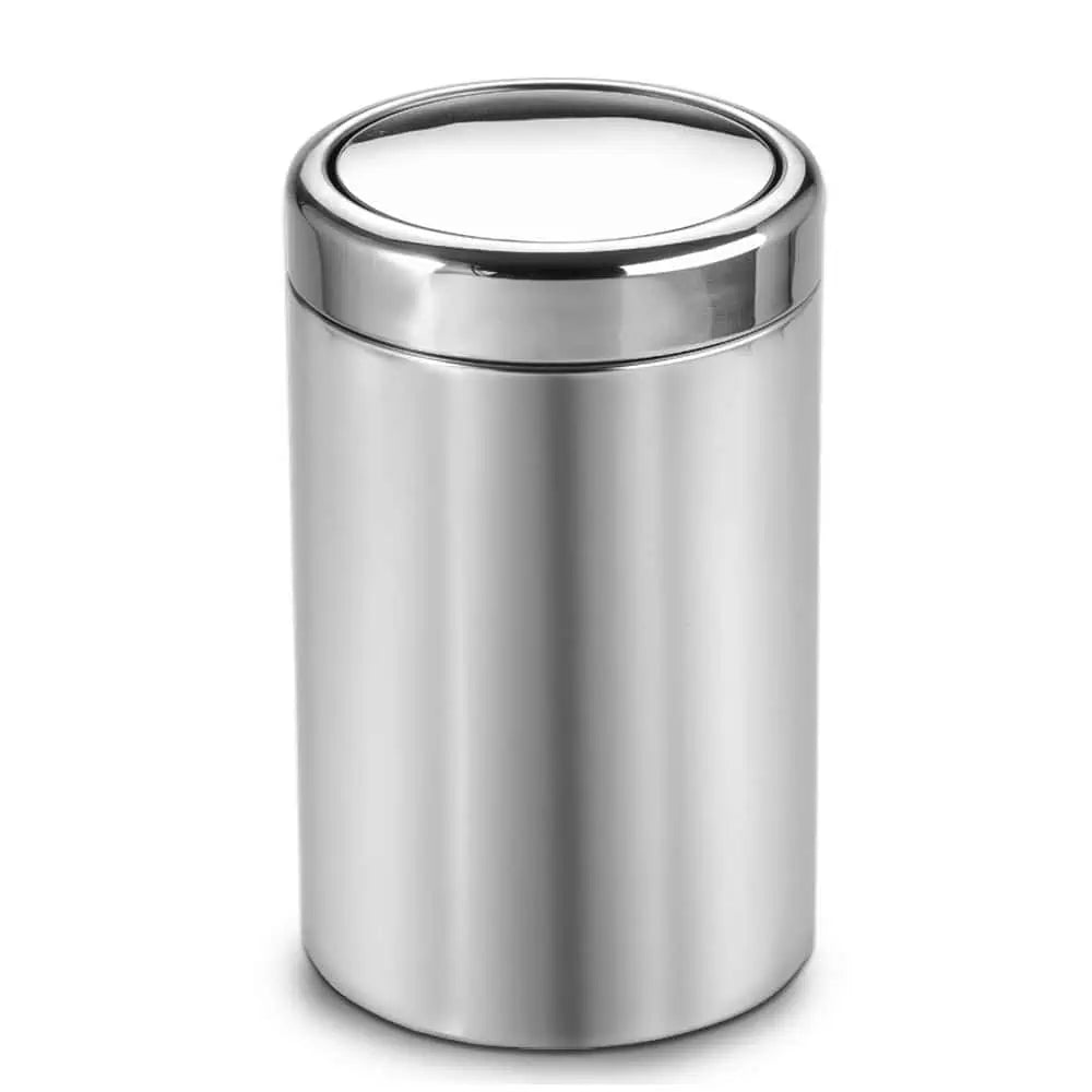 Ecoline Polished Stainless Waste Bin ( Swing Lid ) 7L – 30L