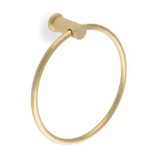 Brunel Diamond Knurled Towel Ring