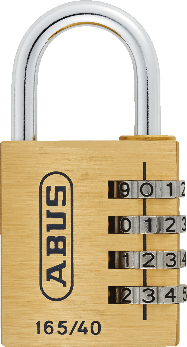 165 Series – All-Round Brass Combination Padlock