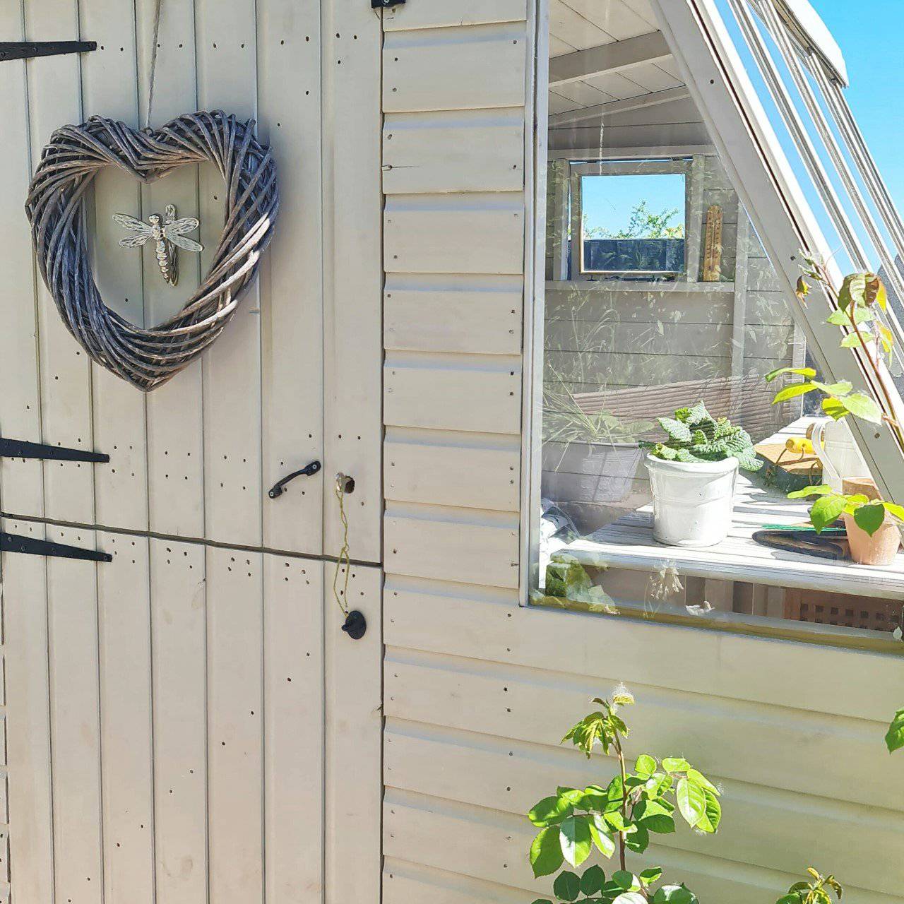 Brass Dragonfly Door Knocker - Nickel Finish - Brass bee