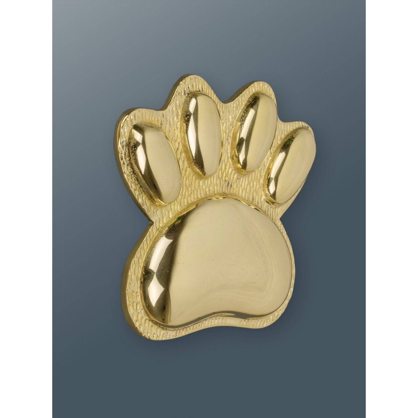 Brass Dog/Cat PAW Door Knocker - Brass Finish - Brass bee