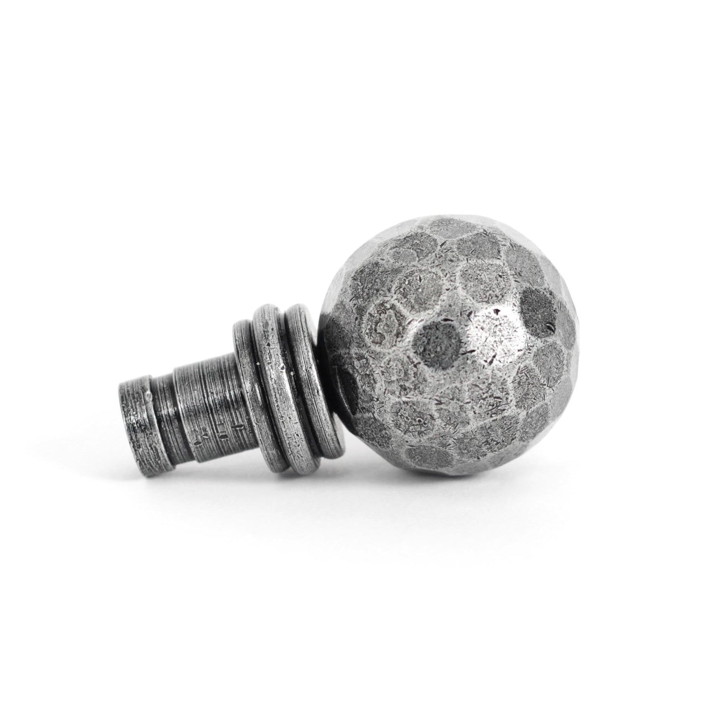 Hammered Ball Curtain Finial (pair)