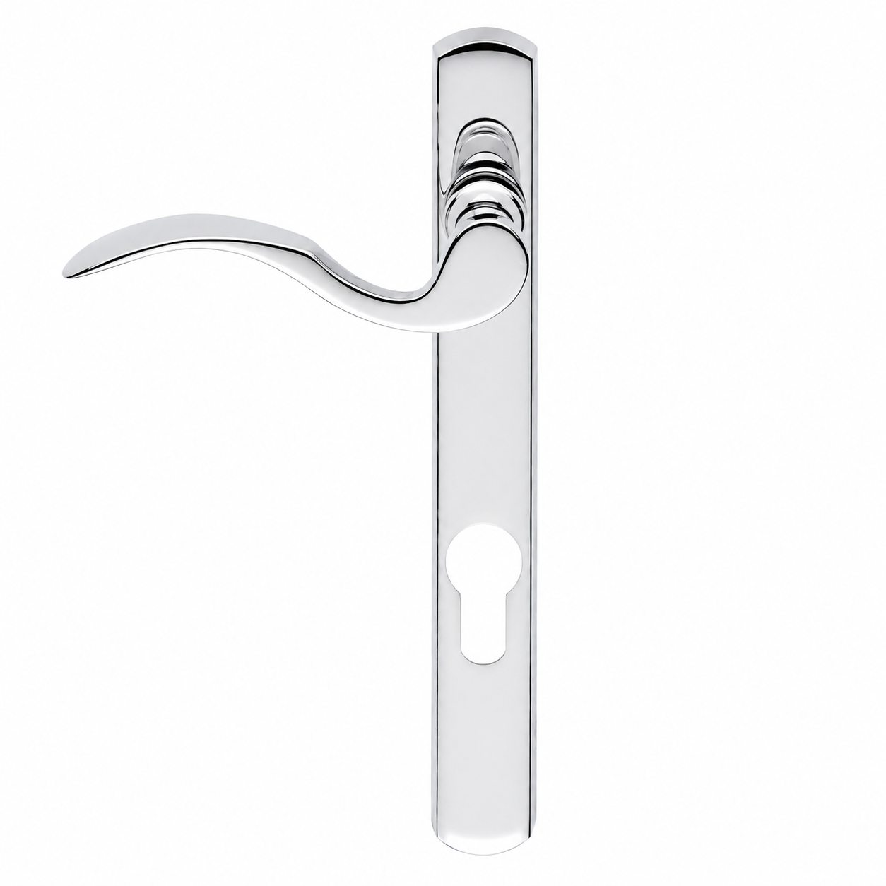 Scroll Lever on Narrow Plate