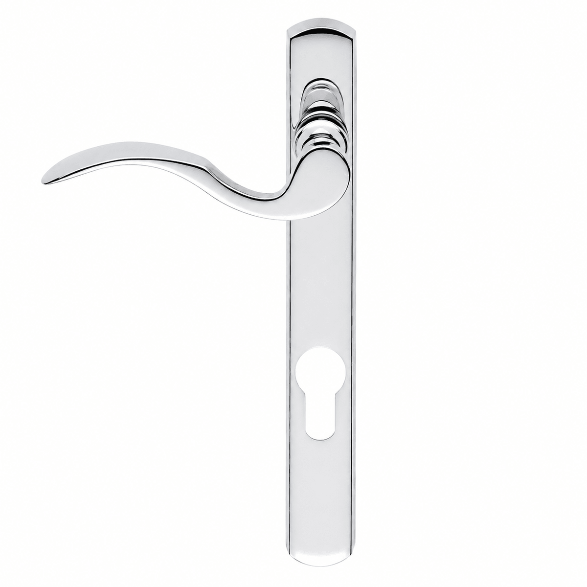 Scroll Lever on Narrow Plate