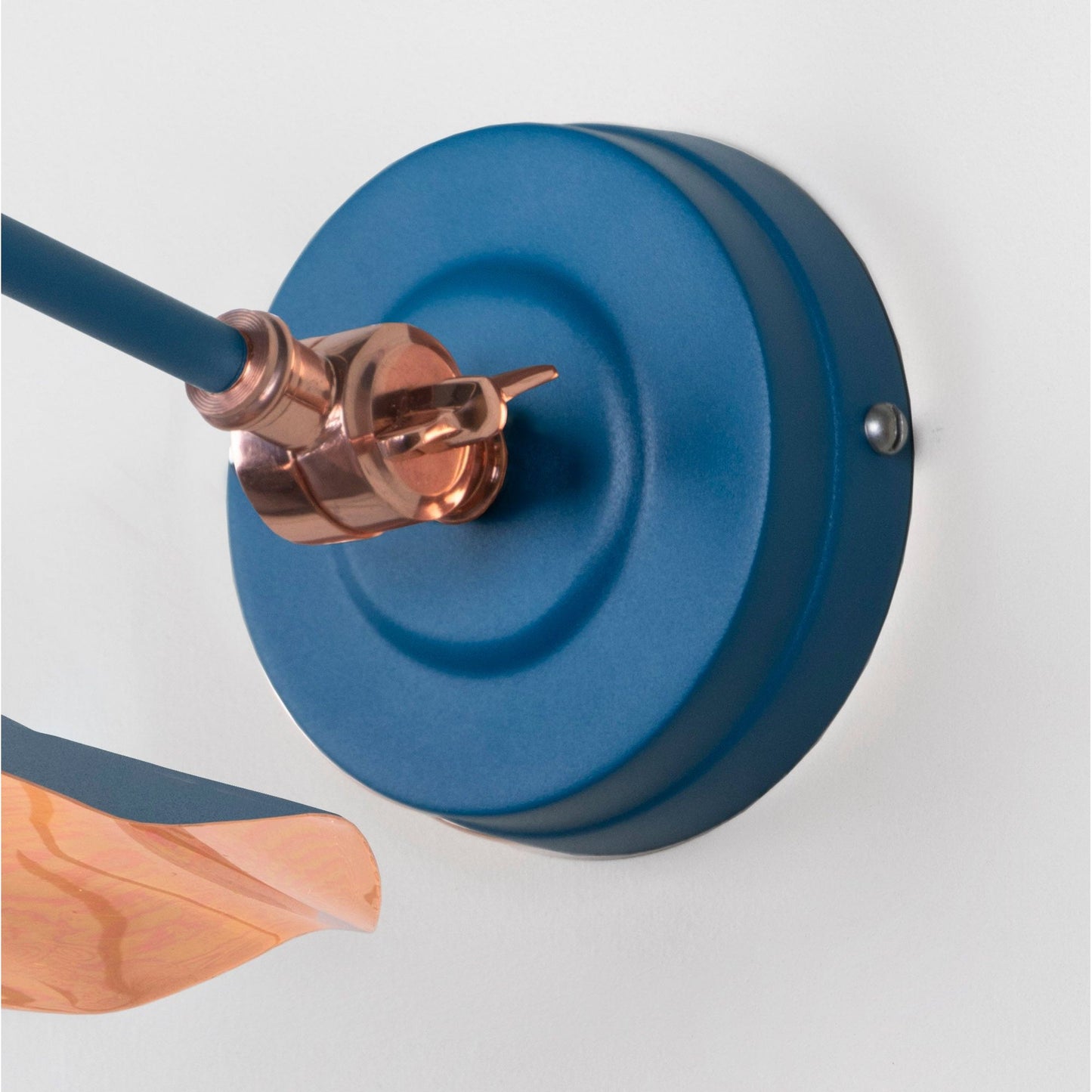 Smooth Copper Flora Wall Light