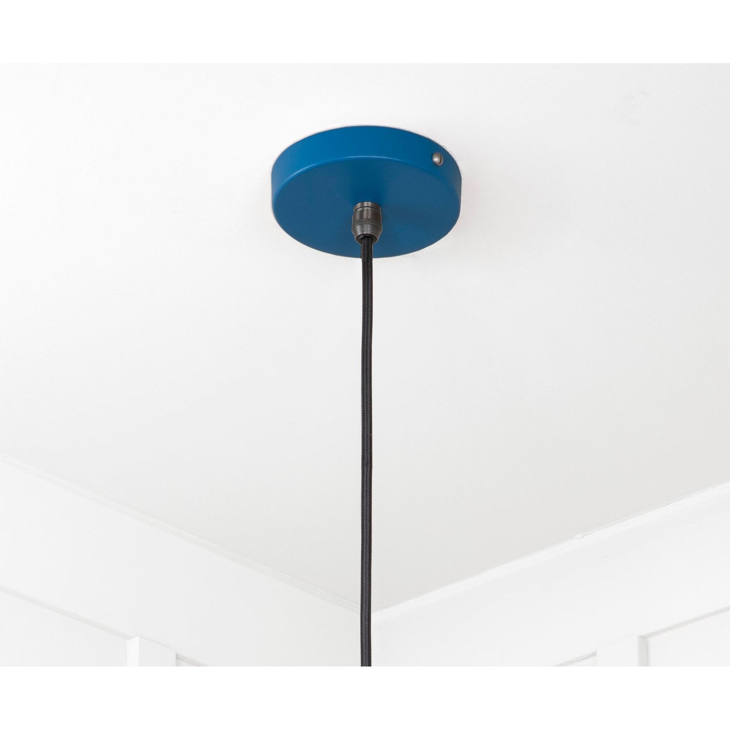 Smooth Nickel Flora Pendant