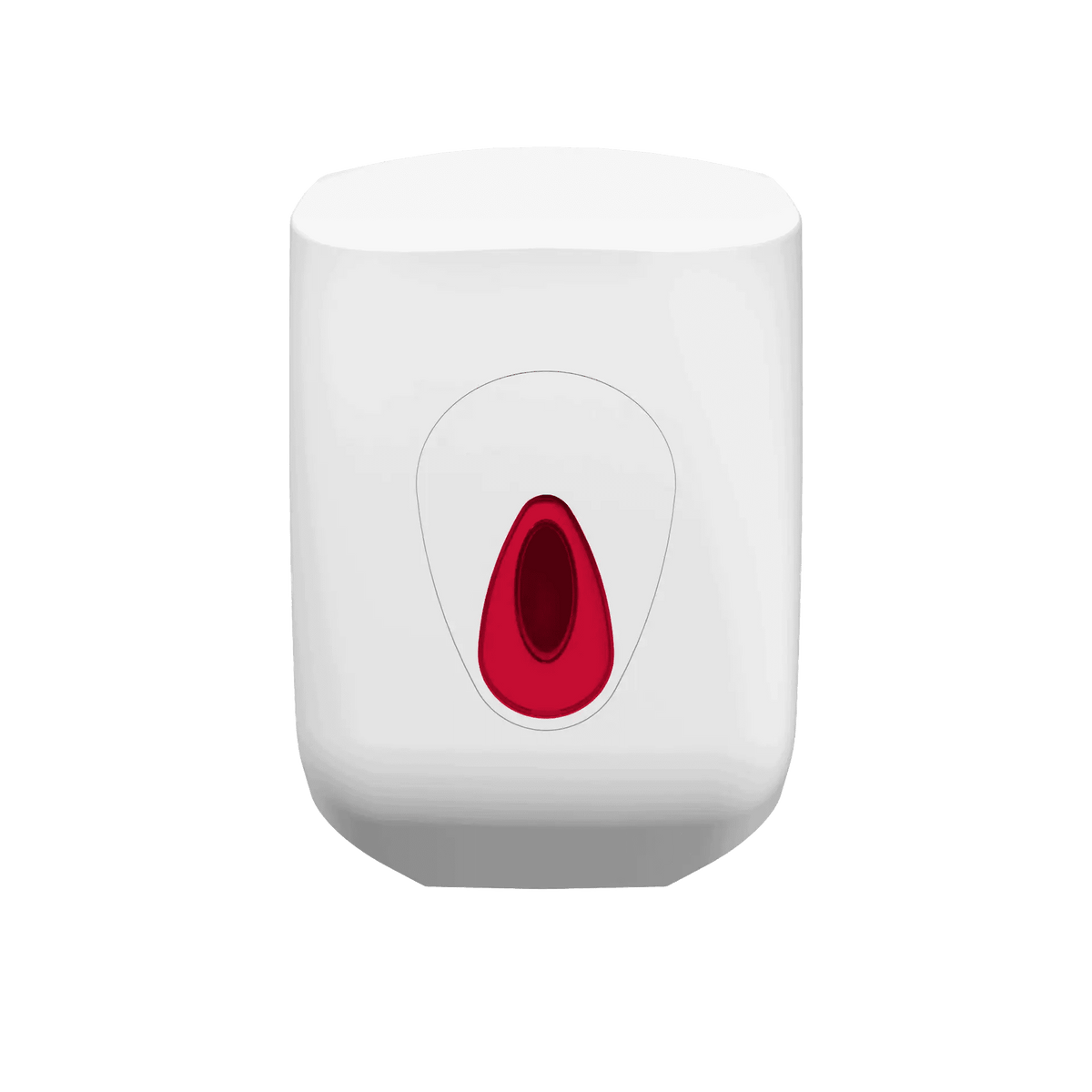 Modular Large Centrefeed Tissue Dispenser White – Red Window Love Handles uk