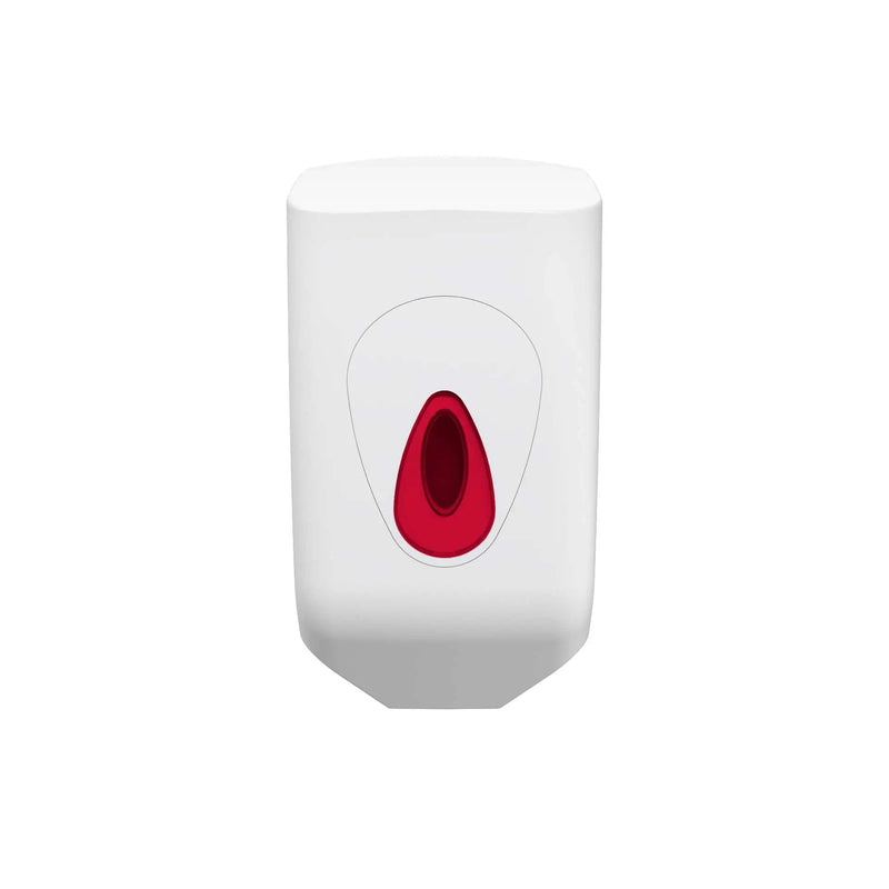 Modular Small Centrefeed Tissue Dispenser White – Red Window Love Handles uk