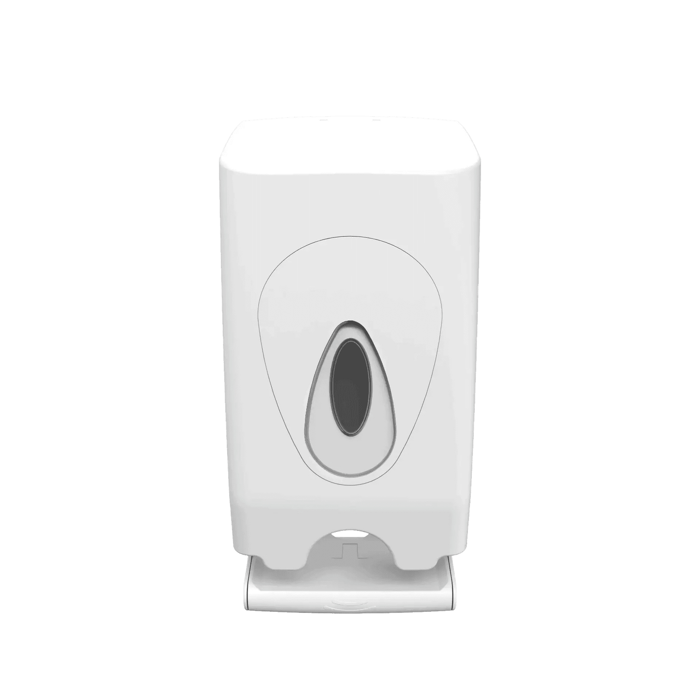 Modular Standard 2 Roll Tissue Dispenser White – Clear Window Love Handles uk