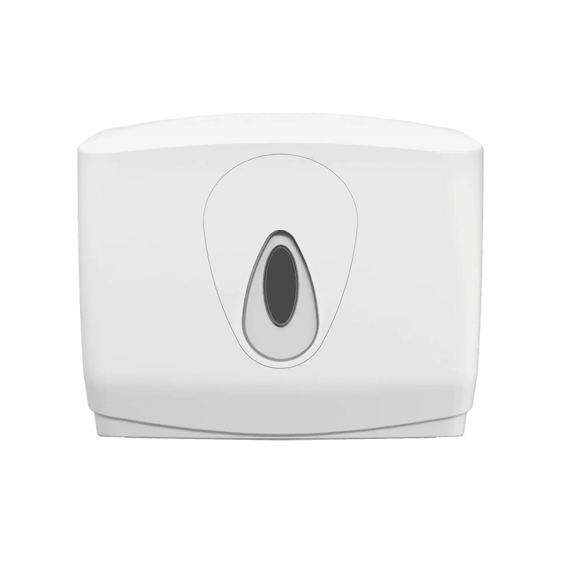 Modular Small Hand Towel Dispenser White – Clear Window Love Handles uk