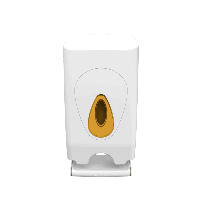 Modular Standard 2 Roll Tissue Dispenser White – Orange Window Love Handles uk