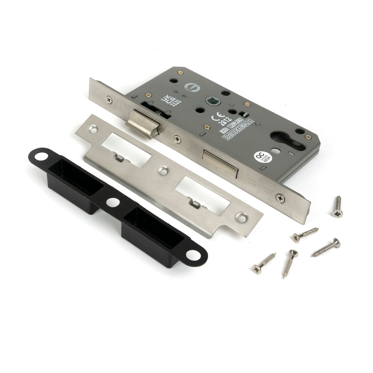 Euro Din Sash Lock - 72mm Centre