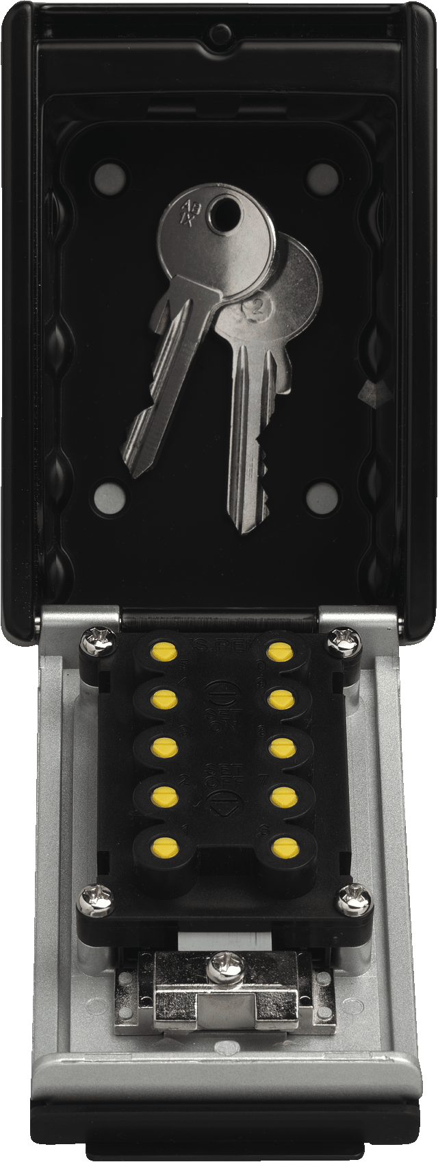 KeyGarage™ 767 – Wall Mounted Key & Card Storage Box Love Handles uk