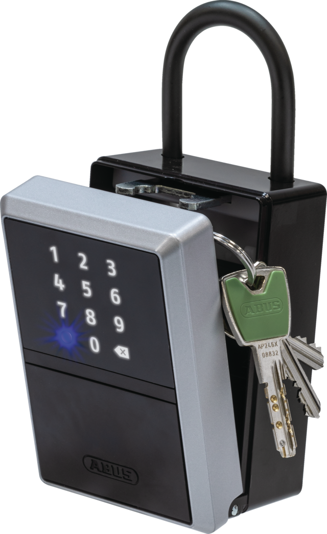 KeyGarage™ ONE 797 – Smart App-Controlled Portable Key Storage Box with Shackle