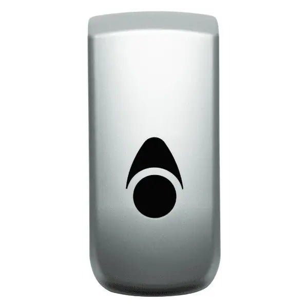 Myriad Matte Silver Recycled 900ml Spray Soap Dispenser Love Handles uk