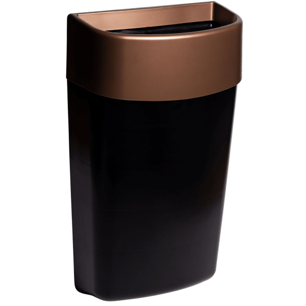 Myriad Matte 25L Waste Bin Copper Love Handles uk
