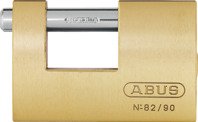 Monoblock 82 Series – Solid Brass Sliding Bolt Padlock