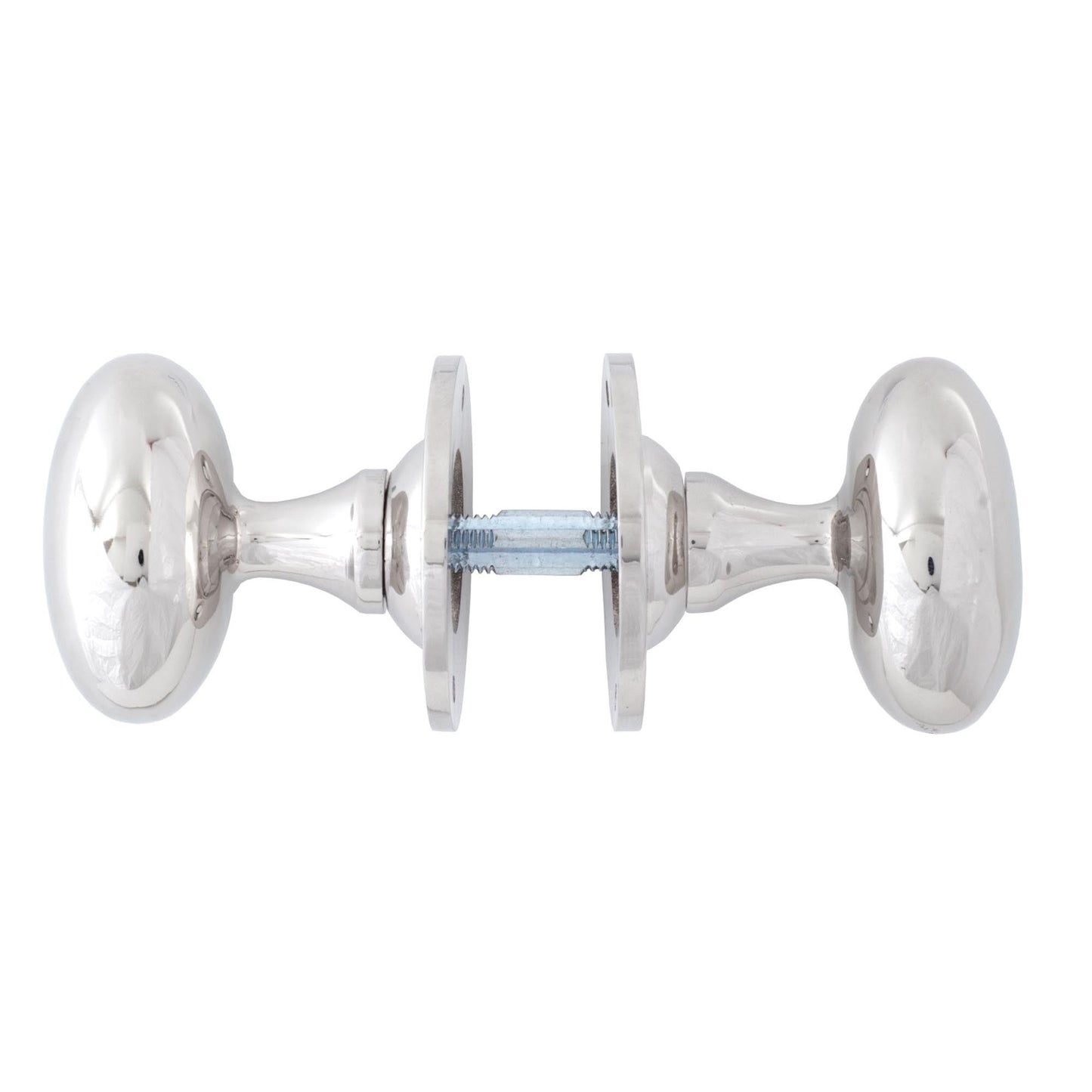 Oval Mortice/Rim Knob Set