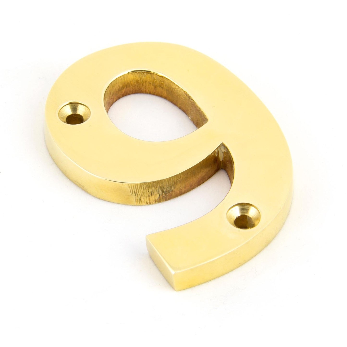 Polished Brass Numeral