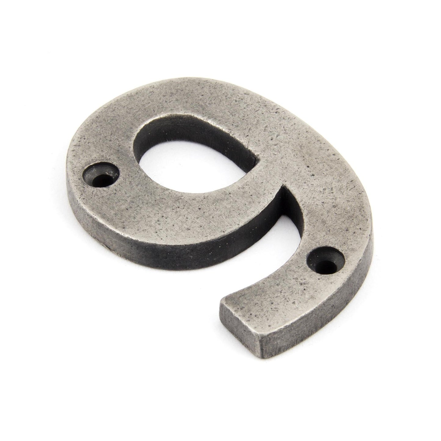 Antique Pewter Numeral