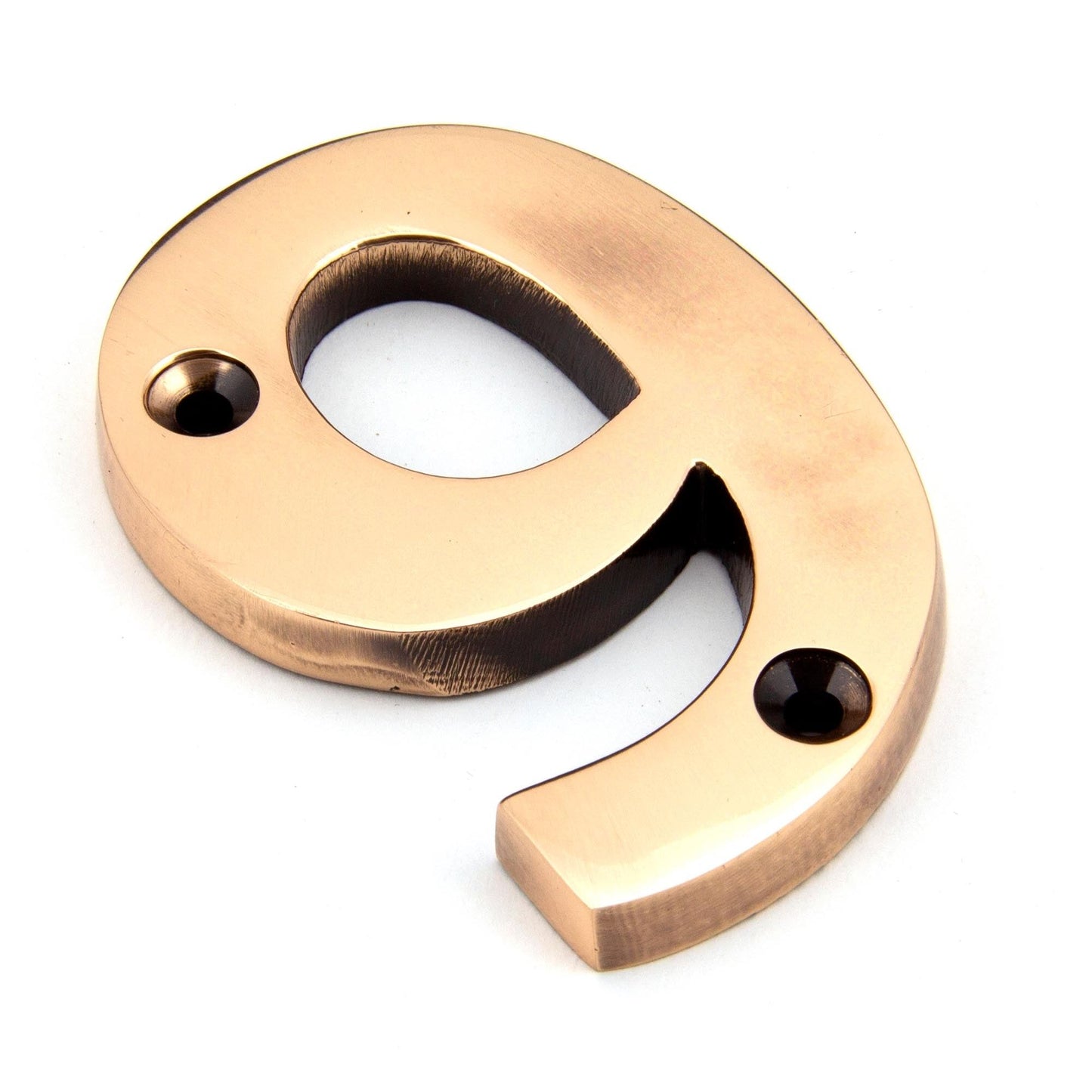 Polished Bronze Numeral