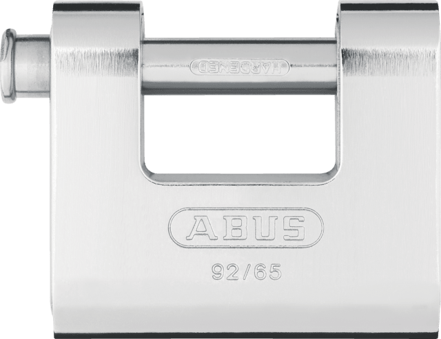 Steel 92 Series – Hardened Steel Sliding Bolt Monoblock Padlock 92/65 Love Handles uk