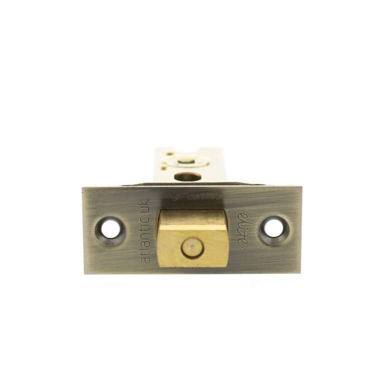 Fire-Rated CE Marked Bolt Through Tubular Deadbolt Antique Brass 76mm (3