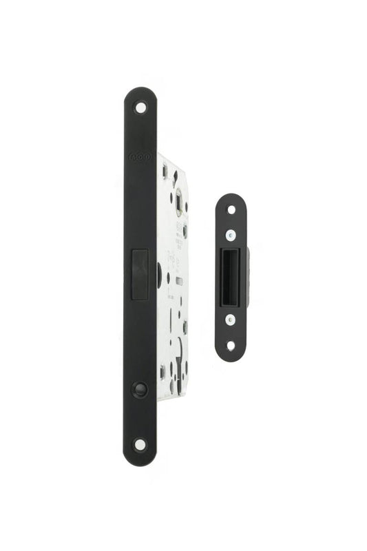 Polaris 2XT Magnetic Lock – 60mm Backset Matt Black Euro Profile Sashlock Love Handles uk