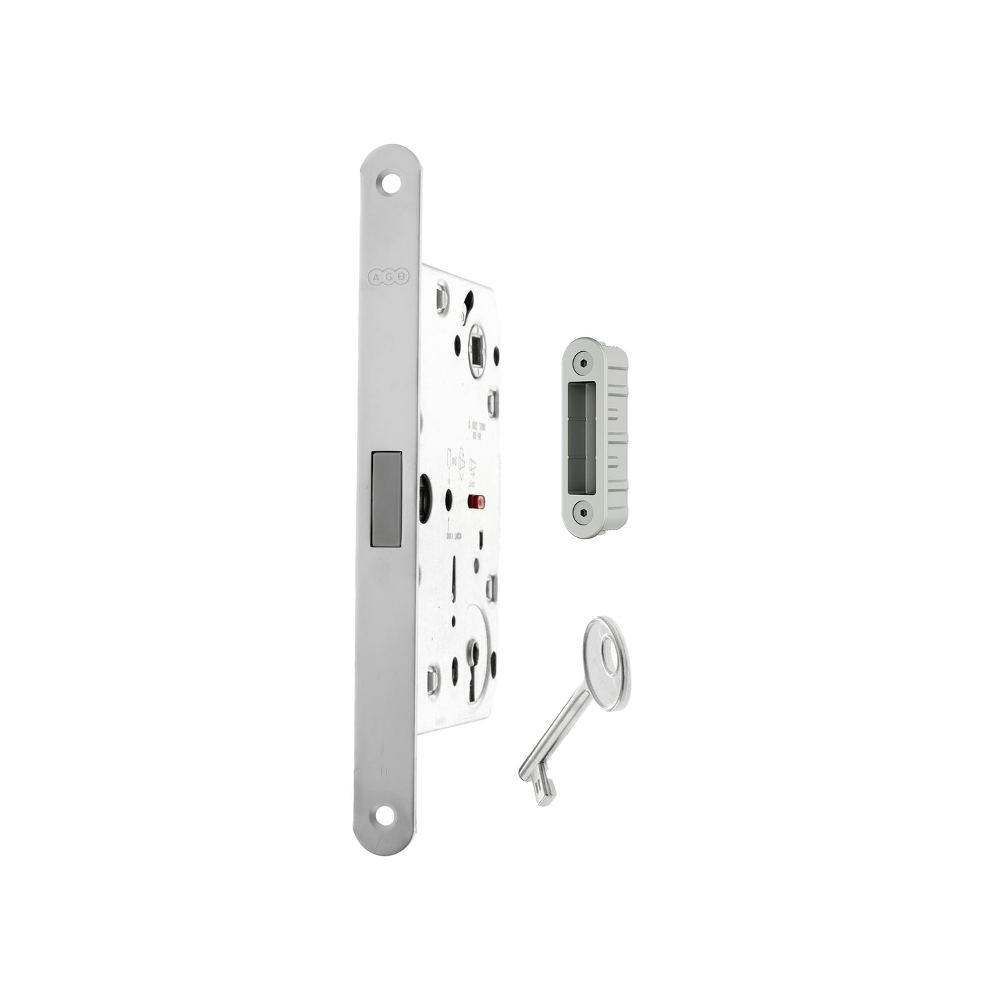 AGB Polaris 2XT Magnetic Key Sashlock 50mm backset with strike plates for ALU doors