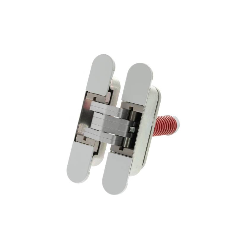 AGB Eclipse 3.2 Heavy Duty Self-Close Concealed Hinge for 60kg door White Love Handles uk
