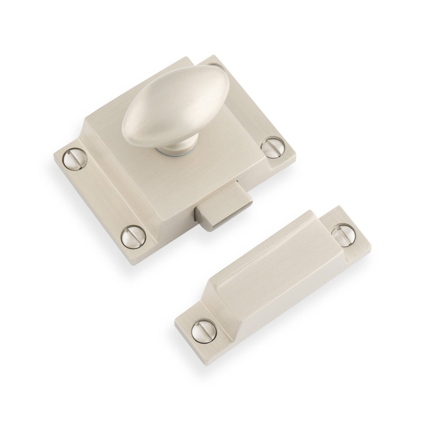 Cupboard Latch Satin Nickel Love Handles uk