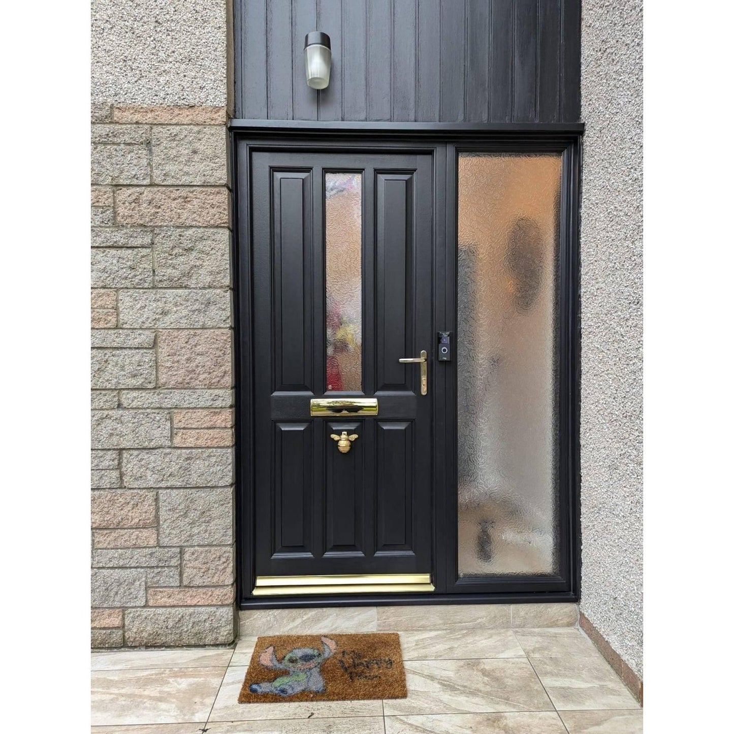 Brass Bumble Bee Door Knocker - Brass Finish - Brass bee