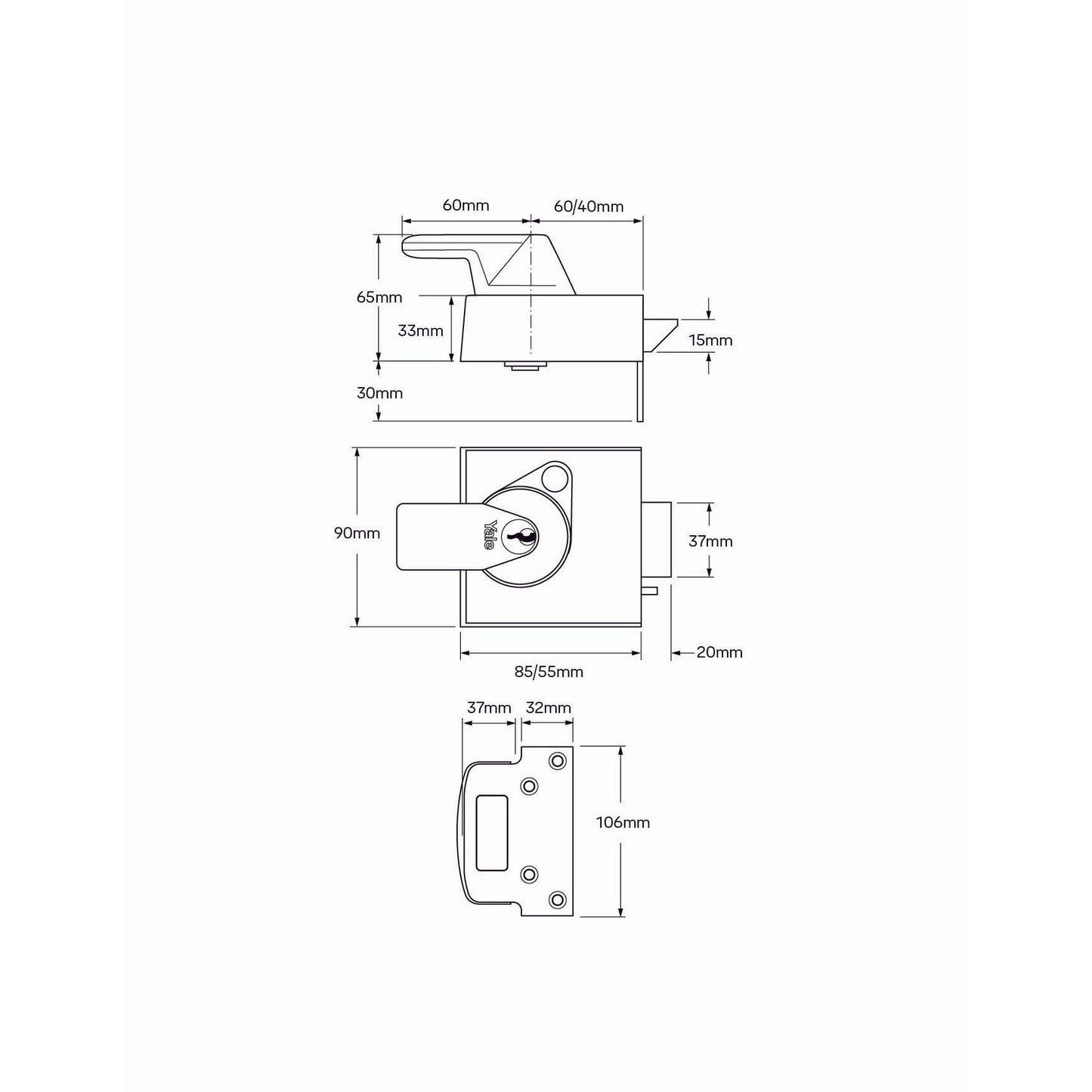 British Standard Nightlatch