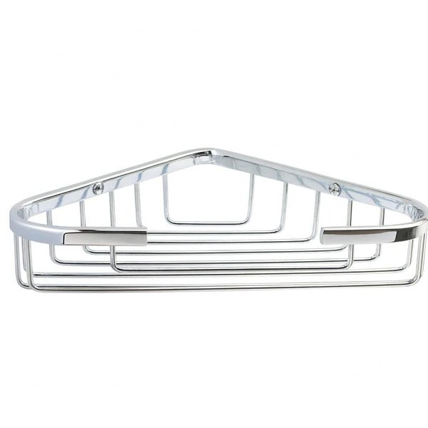Chrome Plated Corner Soap Caddy Love Handles uk