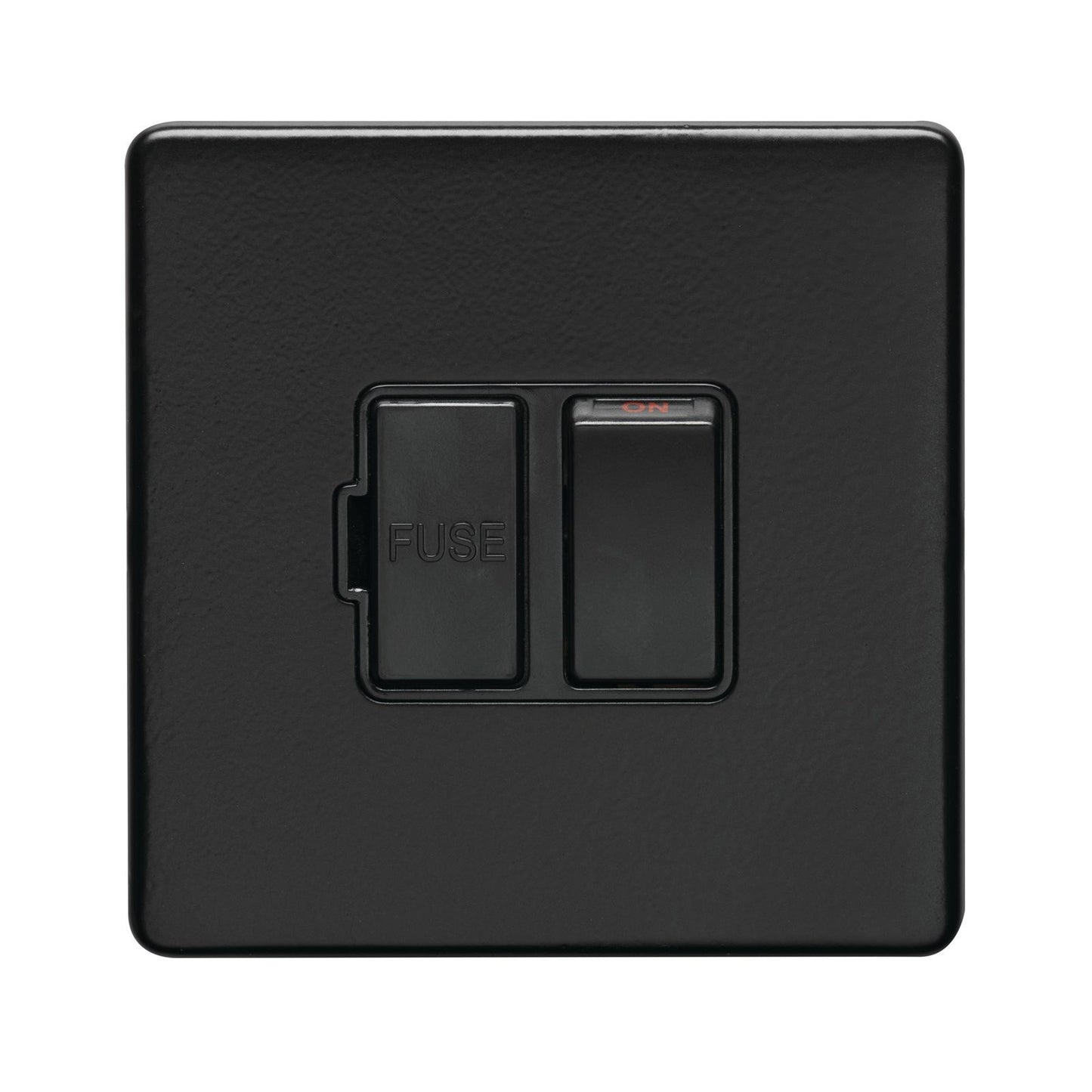 Concealed 3mm Switched Fuse Spur - Matt Black