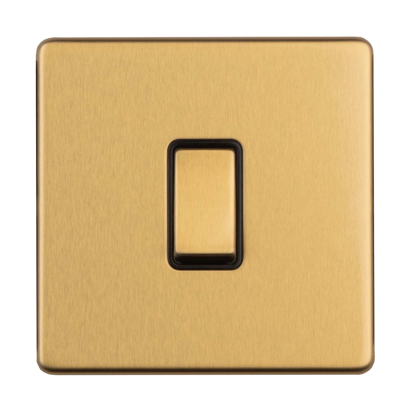 Stainless steel Intermediate Switch - Satin Brass