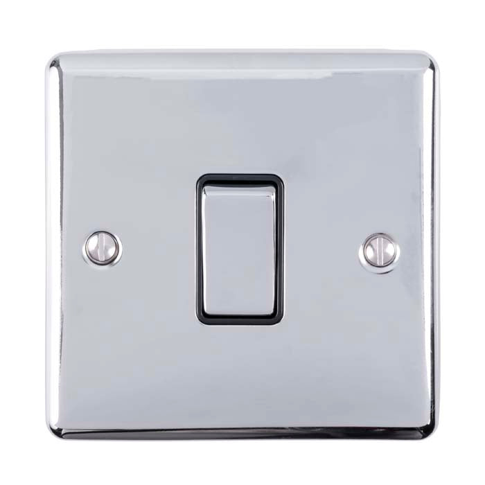 Enhance Decorative 20Amp Switch - Polished Chrome