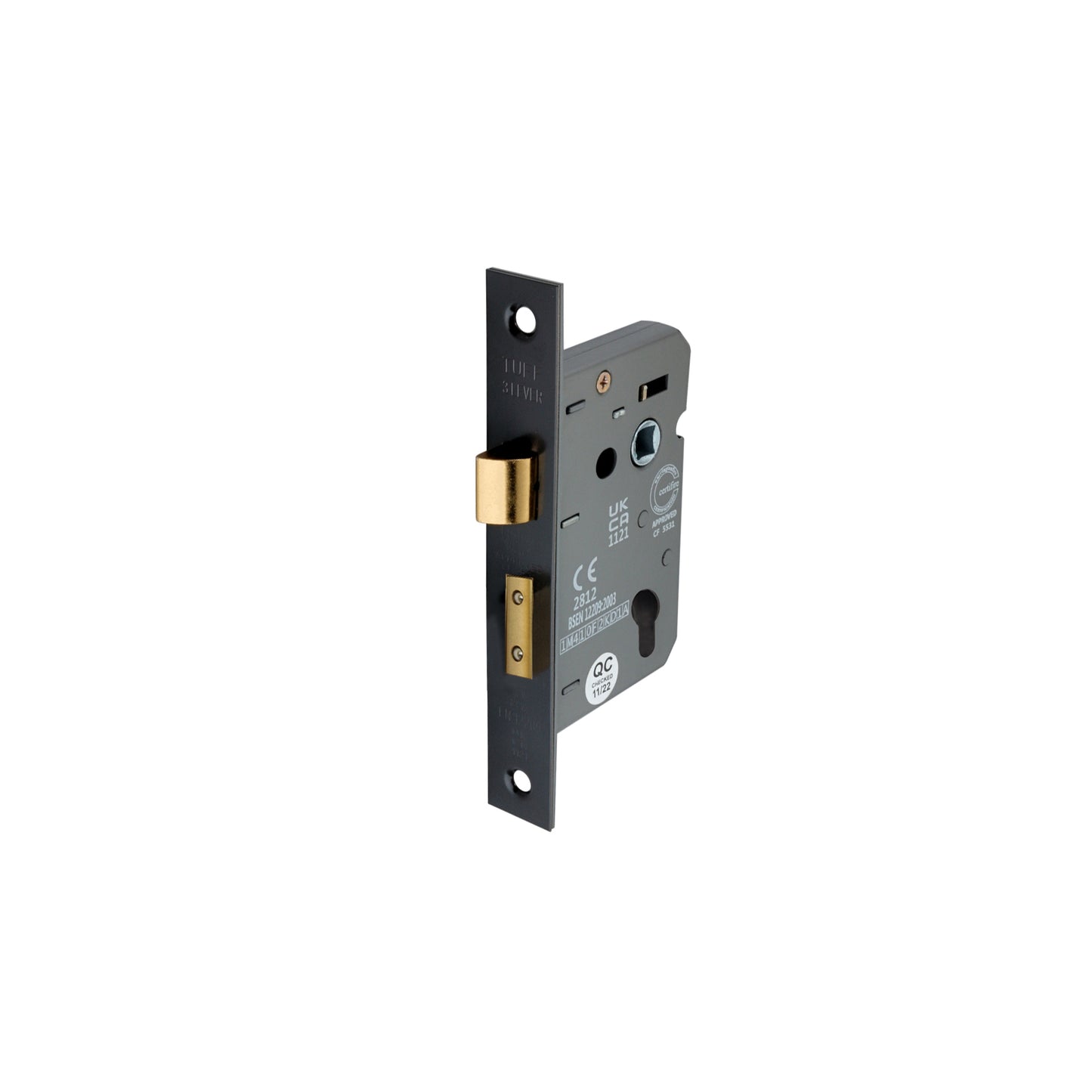 2.5" CE Euro Profile Mortice Sash Lock
