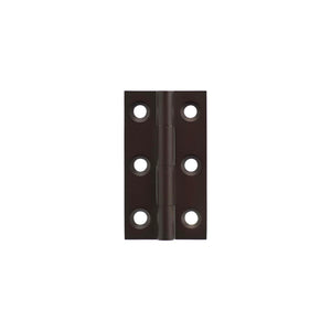 Millhouse Brass Cabinet Butt Hinges 50mm x 28mm x 2mm