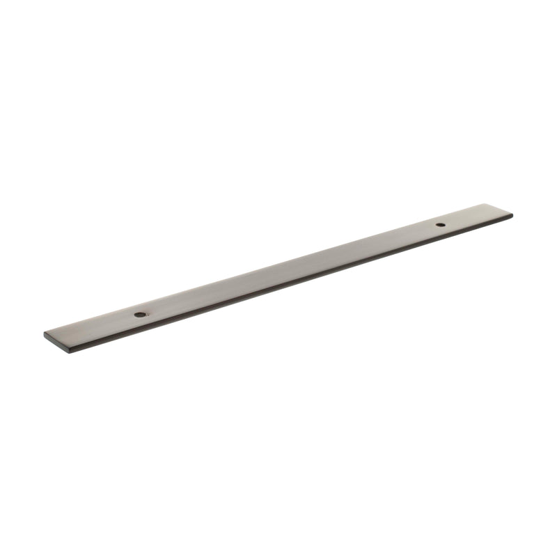 Millhouse Brass Long Wide Cabinet Handle Backplate 160mm