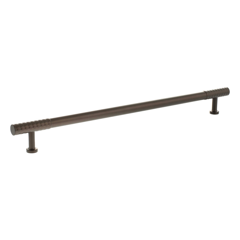 Millhouse Brass Chrysler Diamond T-Bar Cabinet Pull Handle 320mm