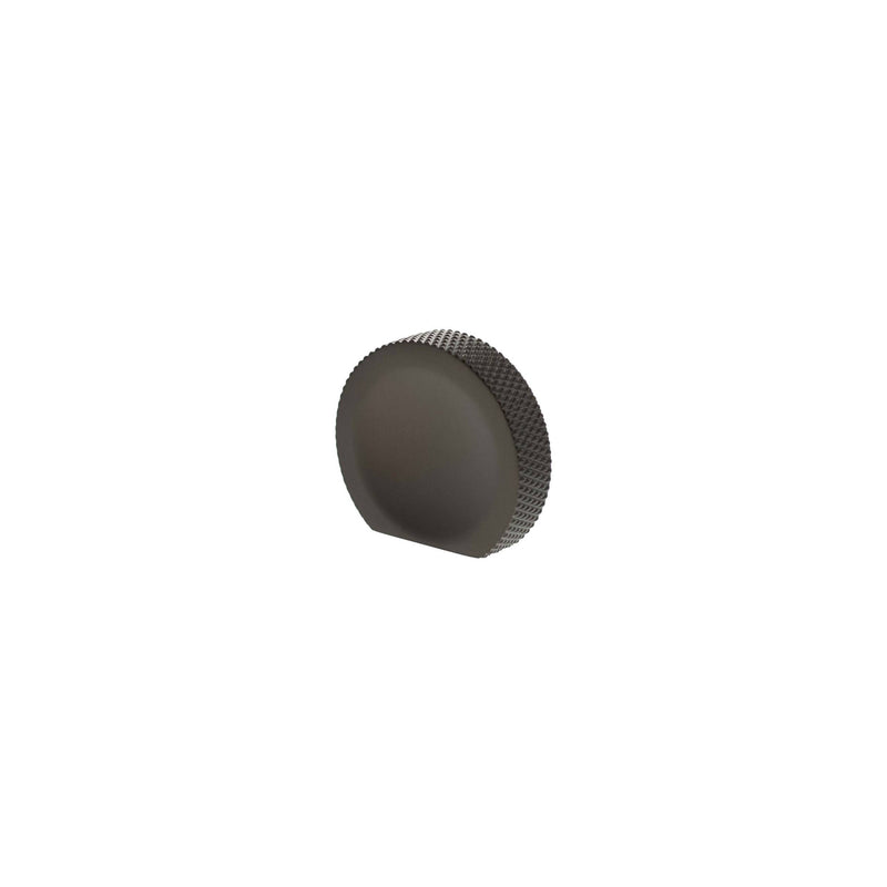 Millhouse Brass Eiffel Knurled Finger Pull Cabinet Knob Handle