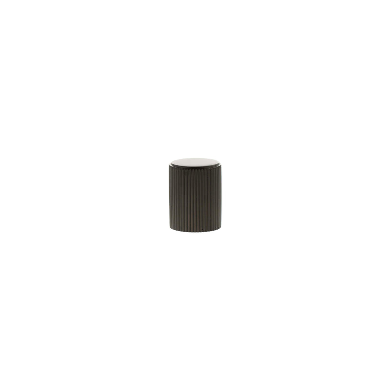 Millhouse Brass Battersea Linear Cylinder Cabinet Knob Handle