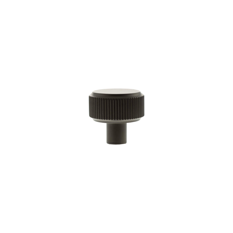 Millhouse Brass Battersea Linear Round Cabinet Knob Handle