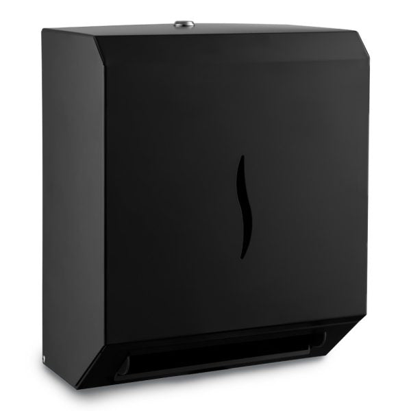 Ecoline Matte Black Touch Free Hand Towel Dispenser