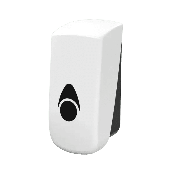 Myriad White / Grey 900ml Refillable Foam Soap Dispenser Love Handles uk