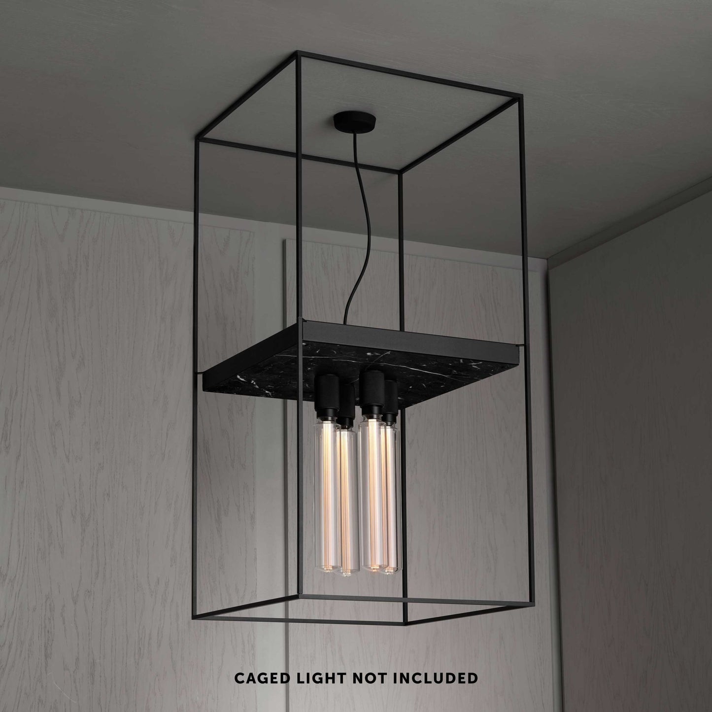 Caged Ceiling Light Kit