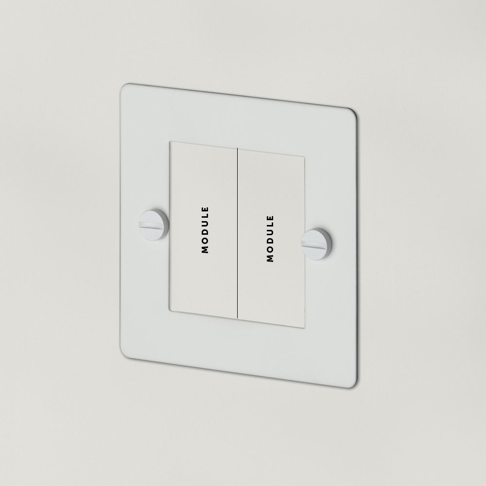 1G Euro Plate - 2 MOD